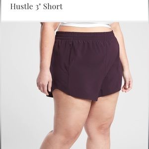 Athleta Hustle 3” Short Purple Athletic Running Workout 1X